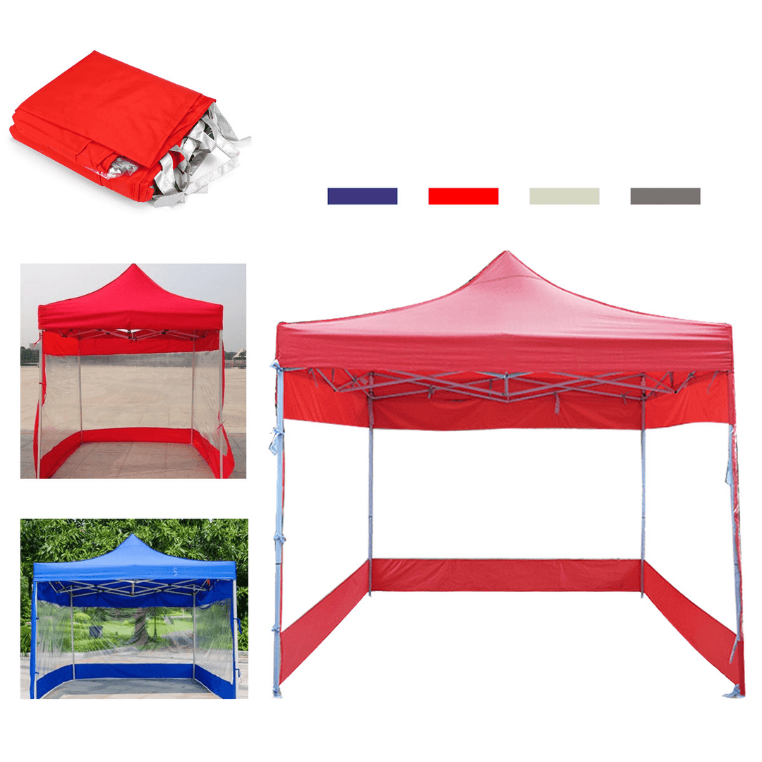 20FT 3 Sides Wall Canopy Tent Waterproof Windproof Shelter Outdoor Camping Travel - MRSLM