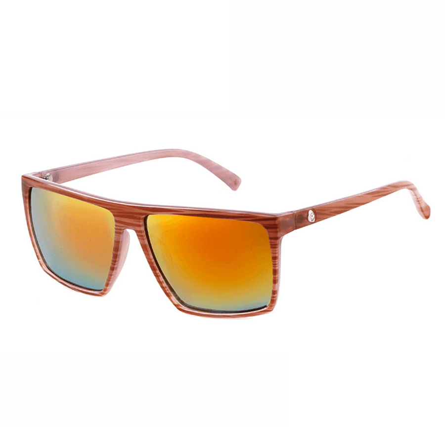 Fashion Driving Glasses Square Retro Frame Sunglasses - MRSLM