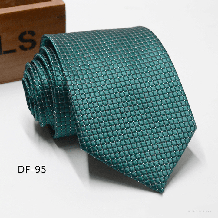Business Formal Men'S Tie Polyester Silk Arrow Type - MRSLM