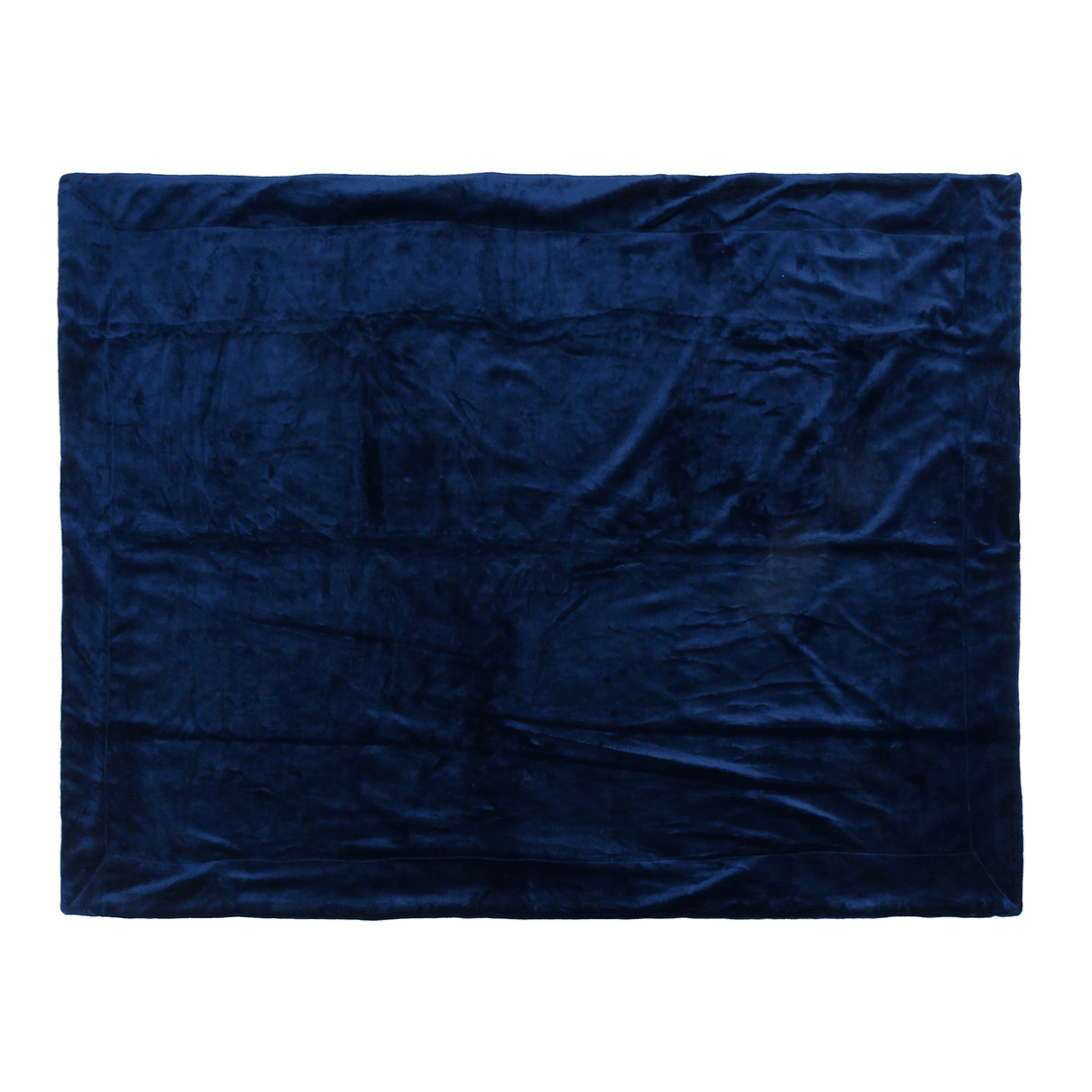 4 Colors Flannel Sherpa Throws Fleece Blankets Sofa Bedding Office Sleep Large Double King Soft Warm - MRSLM