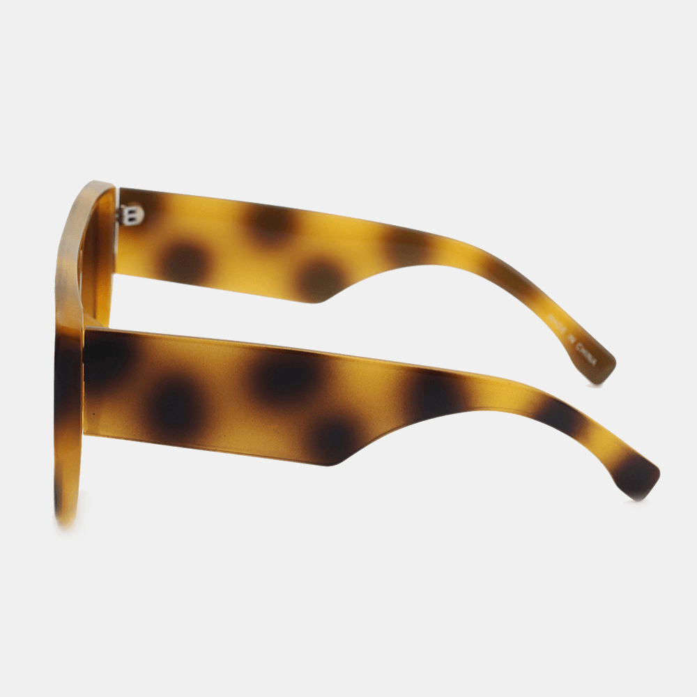 Unisex Tortoiseshell Full Frame Big Frame UV Protection Sunglasses Outdoor Fashion Sunshade Glasses - MRSLM