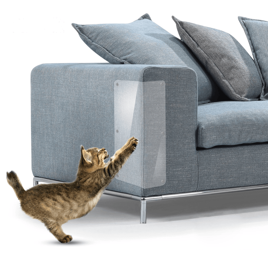 2 Pcs Pet Cat Scratch Guard Mat Furniture Protector Cat Scratching Post Sofa Pad - MRSLM