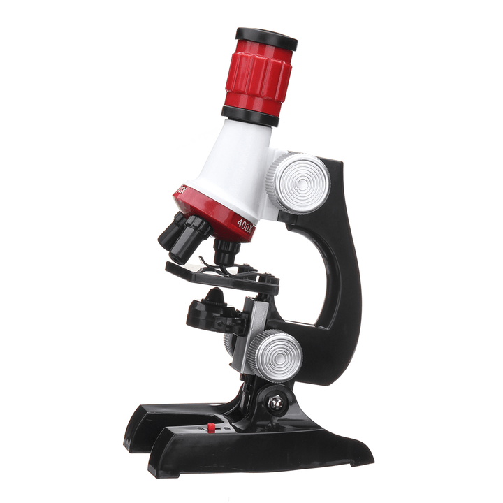 Biological Microscope Monocular Lab Science 100X 400X 1200X Educational Kids Toy - MRSLM