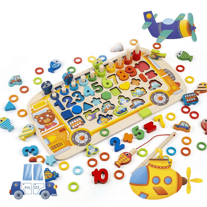 Children'S Building Blocks Early Education Puzzle Toy - MRSLM