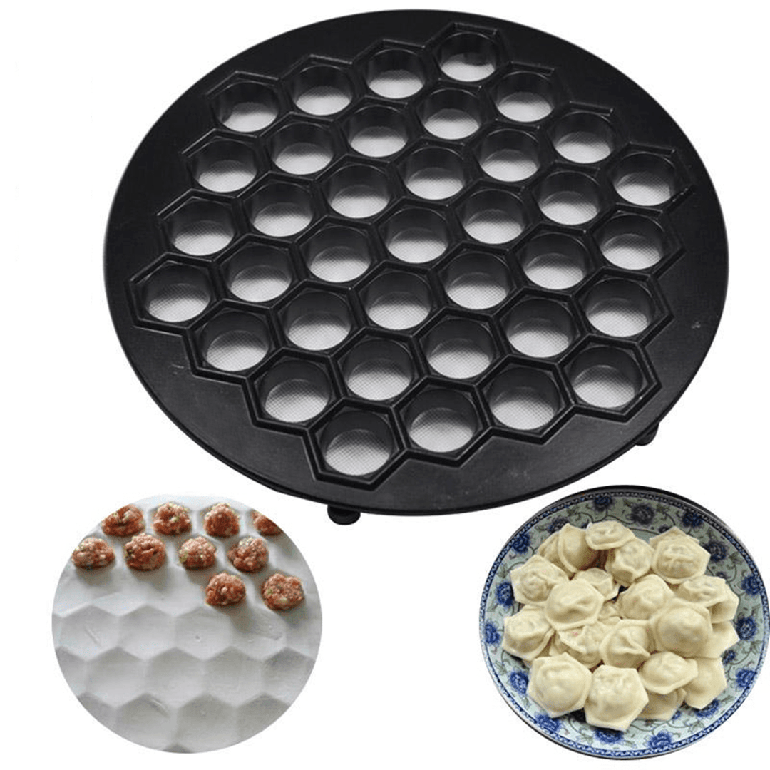 DIY Dumpling Mante Ravioli Pierogi Pelmeni Mold Maker for Kitchen Dough Press Cutter - MRSLM