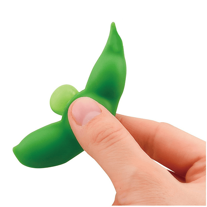 Extrusion Bean Toy Mini Squishy Soft Toys Pendants anti Stress Ball Squeeze Gadgets Phone Strap - MRSLM