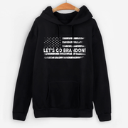 letter flag print sweatshirt, view 4 - MRSLM
