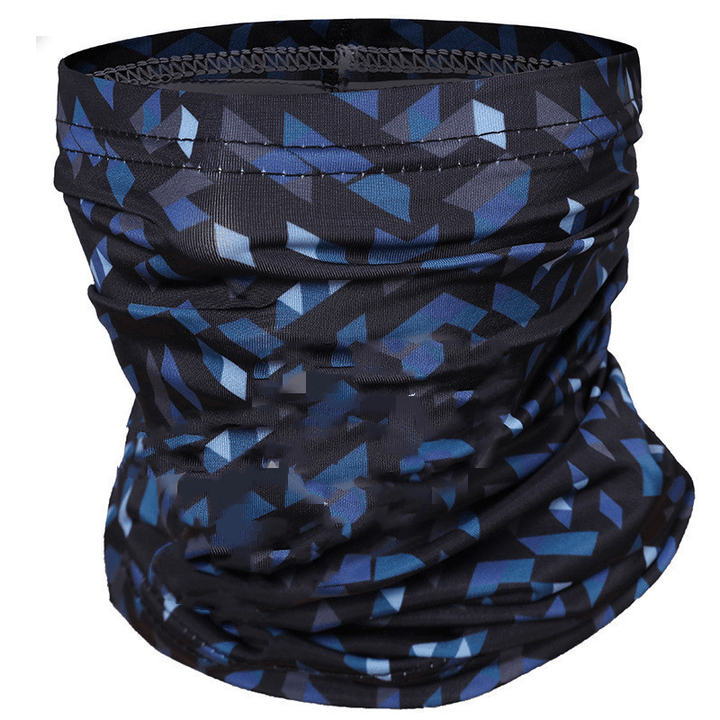 Outdoor Elastic Printing Ice Silk Scarf - MRSLM