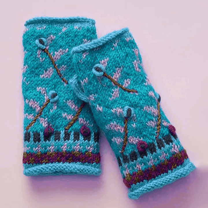 Casual Knit Gloves Handwarmers - MRSLM