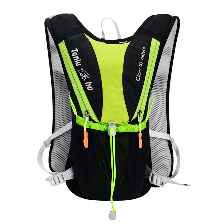 Nylon Outdoor Bags Hiking Backpack Vest Waterproof Running Cycling Backpack for 2L Water Bag for Men - MRSLM
