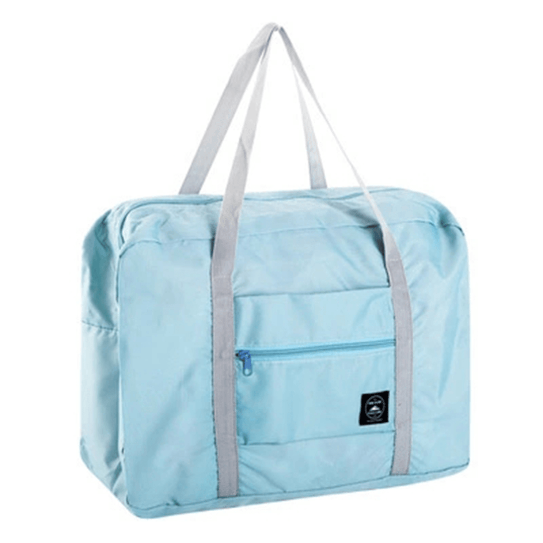 Portable Reusable Folding Travel Handbag Cosmetic Strong Carrier Storage Bag - MRSLM