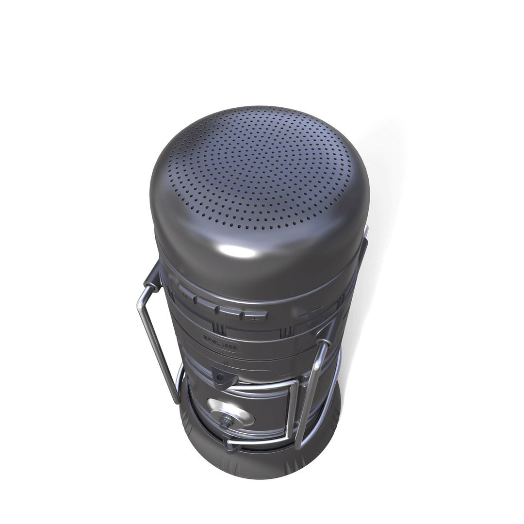 5 in 1 Retractable LED Solar Lantern Portable Emergency Light Bluetooth Music Speaker - MRSLM