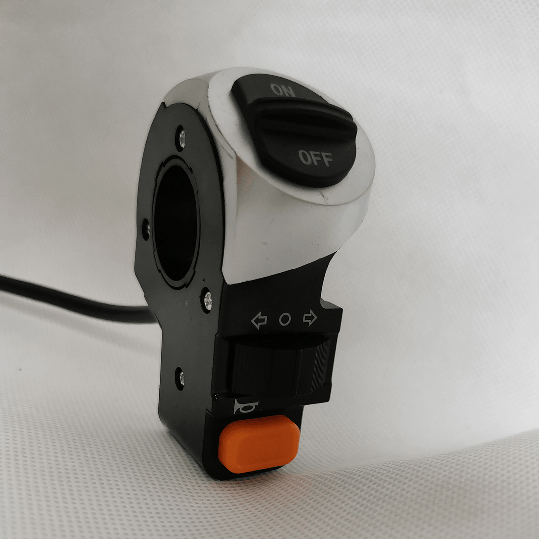 Headlight Switch Battery Safety Lock Accessories Easy Install on off Push Button Light Switch for Electric Bike Scooter - MRSLM