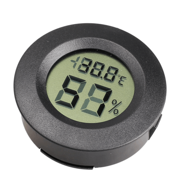 Mini LCD Celsius Digital Thermometer Humidity Meter Freezer Tester Temperature Humidity Meter Detect - MRSLM