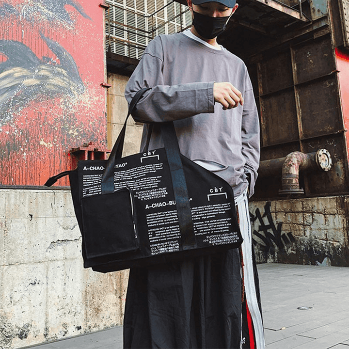 Men Women Fashion Cool Tooling Bag Shoulder Bag Handbag - MRSLM