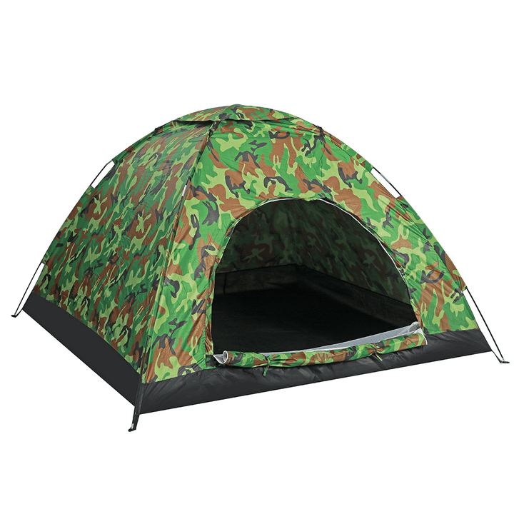 2-4 People Camping Tent 4 Season Folding Breathable Waterproof Uv-Proof Sunshade Canopy Outdoor Travel Beach - MRSLM
