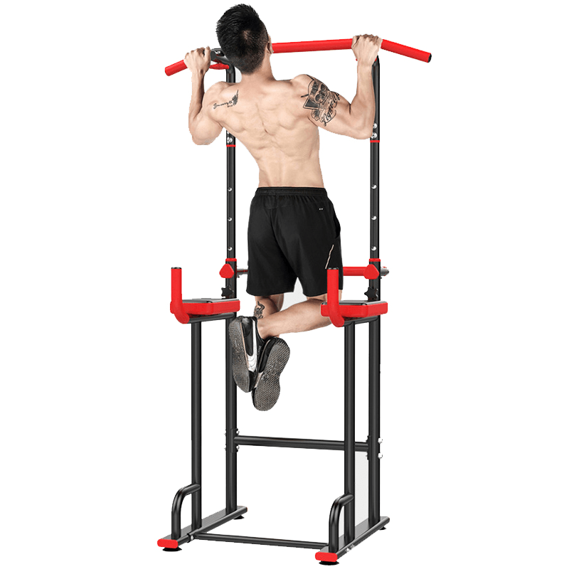 KALOAD Adjustable Height Parallel Bars Multifunctional Single/Parallel Bar Abs Core Strength Training Fitness Gym Home - MRSLM