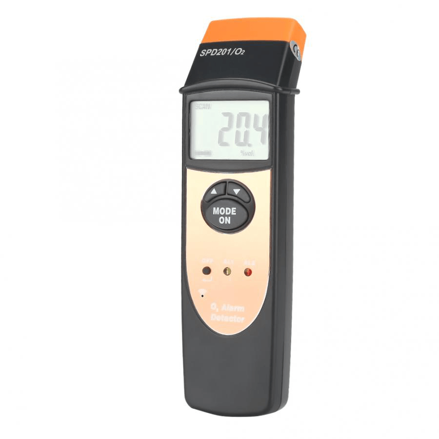 SPD201 High Portable Oxygen Alarm Digital Handheld O2 Gas Detector Tester Meter - MRSLM