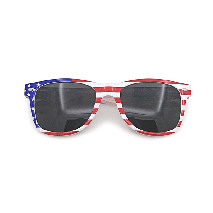 Unisex Patriotic Polarspex Polarized 80'S Retro Trendy Stylish Sunglasses - MRSLM