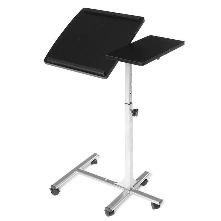 Douxlife® DL-RT01 Laptop Desk Rolling Table Height Adjustable Tiliting MDF Steel Frame for Home Office - MRSLM