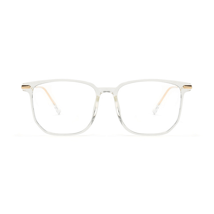 Fashion Big Frame Transparent Retro Full Frame Glasses - MRSLM