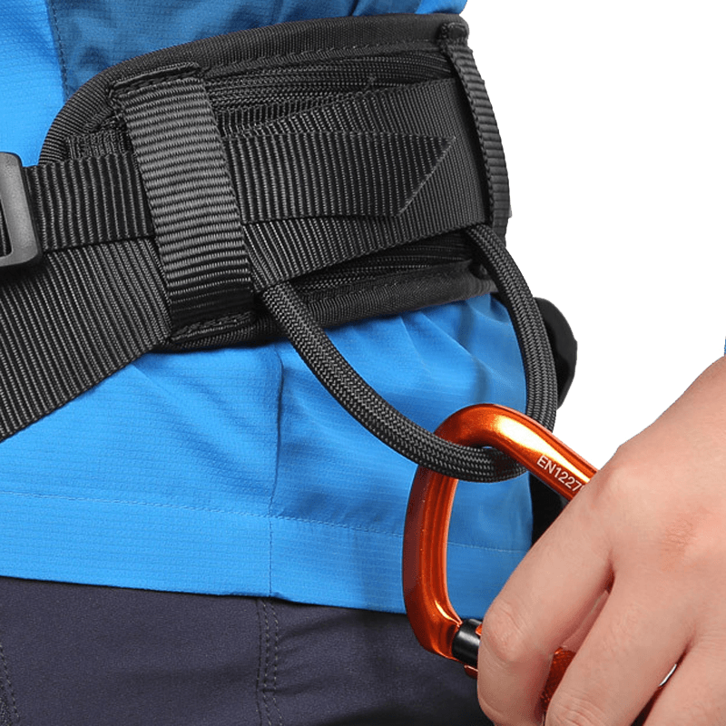XINDA Tree Rock Climbing Harness Outdoor Sports Safety Belt Mountaineering Waist Support Protection Belt Survival Rappelling Equipment - MRSLM