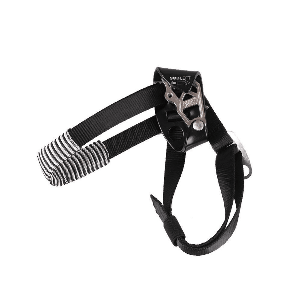 Outdoor Mountaineering Rock Climbing Left Foot Rope Ascender Riser Equipment Device Tool - MRSLM