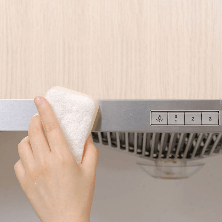 QUANGE 3-Layer Kitchen Cleaning Sponge Brush Cleaning Tool Three-Layer Composite Dishwashing Brush From - MRSLM