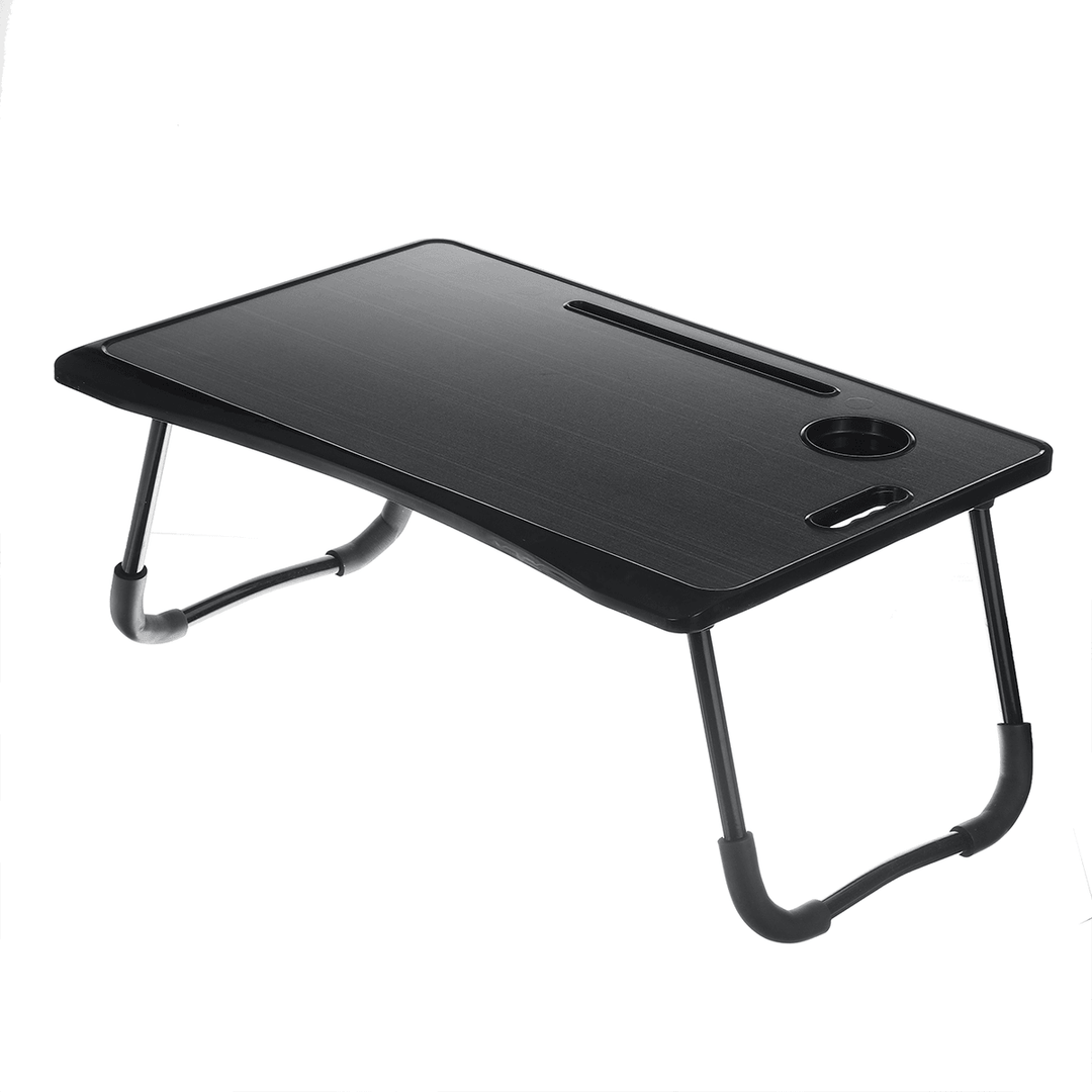 Folding Laptop Bed Table Dorm Desk Couch Table Breakfast Tray Notebook Stand Reading Holder for Bed Sofa - MRSLM