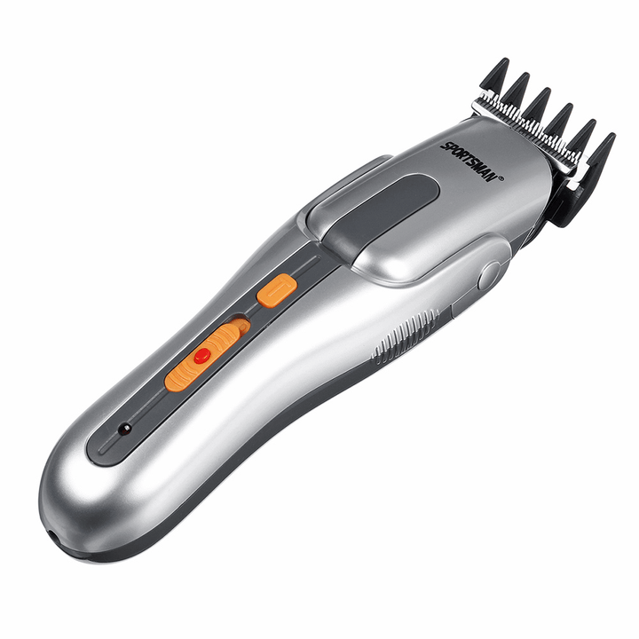 SPORTMAN SM-615 5 in 1 Electric Rechargeable Hair Clipper Multifunctional Hair Clipper Epilator Shaver Nose Trimming for Adult Kids Hair Cutting - MRSLM