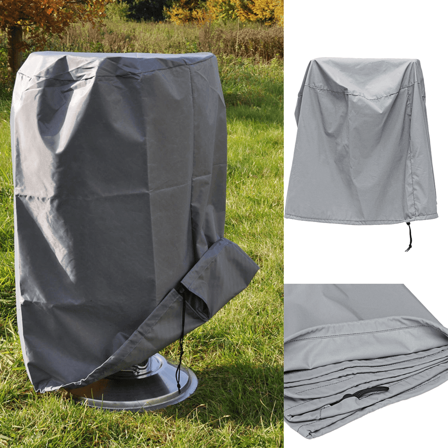 Outdoor Grills Cover BBQ Stove Cover Rain UV Proof Canopy Dust Protector for Barbecue Cooking Stove - MRSLM