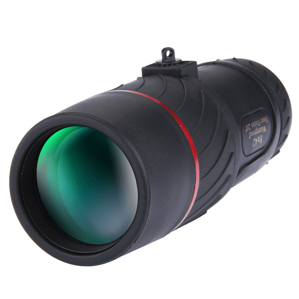 VISIONKING 8X42 Monocular Night Vision Not Infrared Telescope HD Optic Lens Eyepiece Camping Travel - MRSLM
