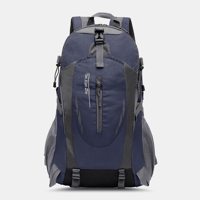 Unisex Casual Breathable Waterproog Multi-Pocket Backpack Multifunction Large Capacity Travel Bag - MRSLM