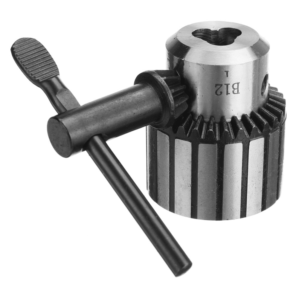 Machifit B12 1-10Mm Key Type Lathe Drill Chuck Removable Taper Lathe Tools - MRSLM