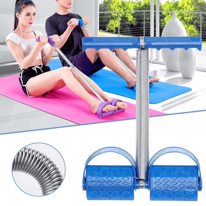 Sit up Fitness Equipment Resistance Bands Crunches Abdominal Exercise Sports Pull Spring Rope - MRSLM