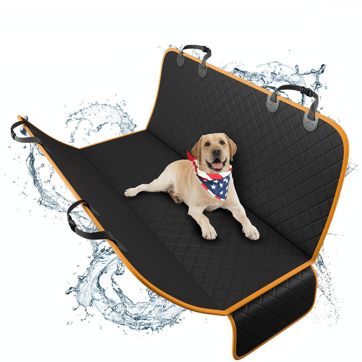 Waterproof Scratchproof Pet Dog SUV Backseat Cover Dog Travel Back Seat Hammock Pet Mat - MRSLM