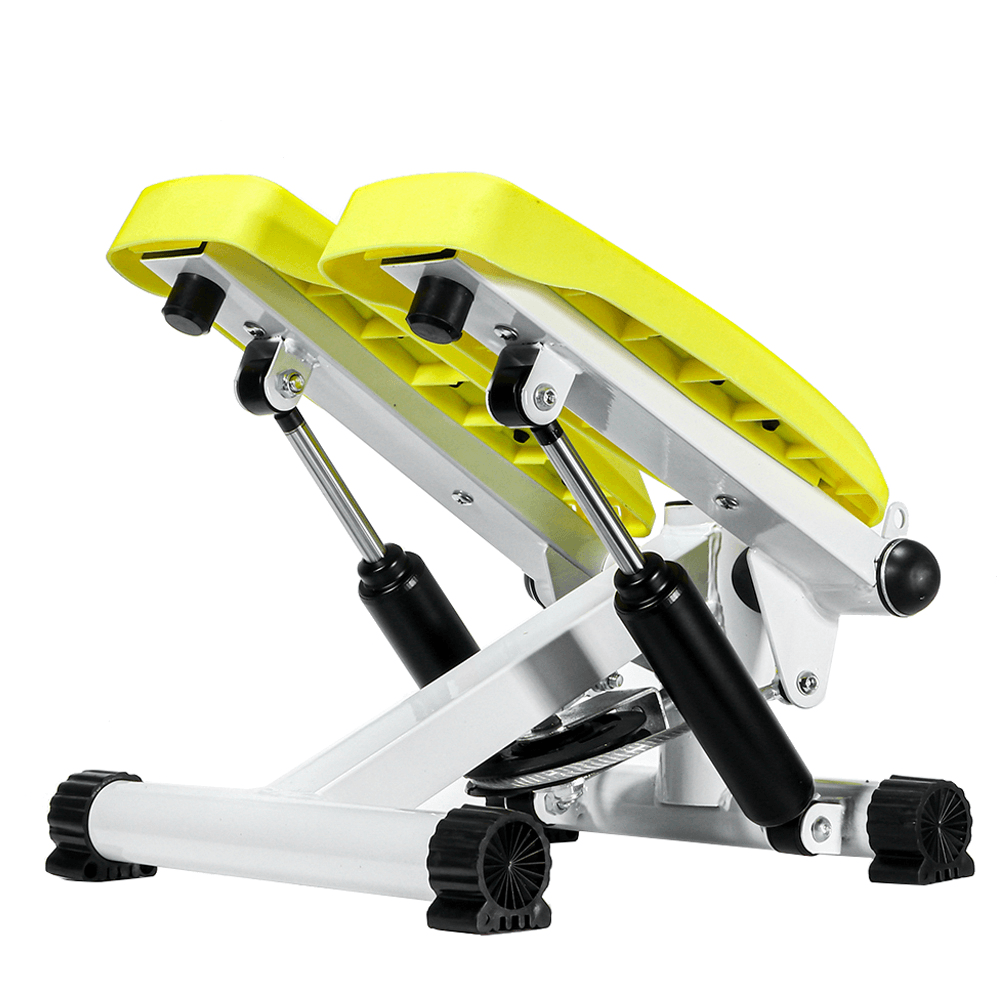 Mini Stepper Air Climber Stair Stepper Aerobic Stepp Machine with Resistance Bands LCD Monitor Gym Home Fitness - MRSLM