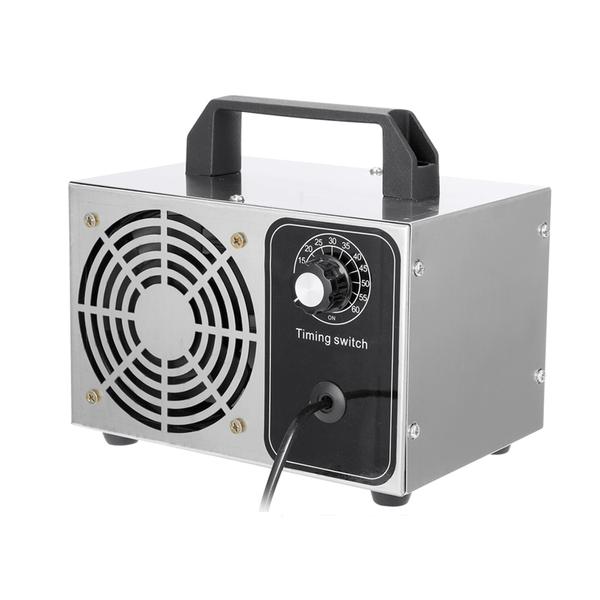 61㎡ 220V Efficient Ozone Generator Machine Air Purifier Disinfection Cleaner Sterilizer with Timer Switch 5G/10G/20G/24G/28G/H - MRSLM