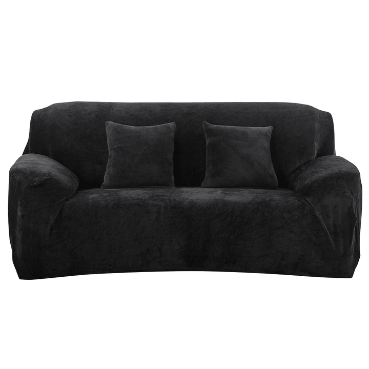 MEIGAR 1/2/3 Seats Elastic Stretch Sofa Armchair Cover Universal Couch Slipcover Plush Warm for Autumn Winter - MRSLM