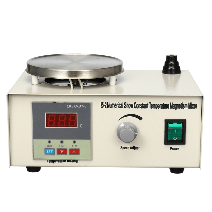 300W 220V Laboratory Lab Magnetic Stirrer Heating Plate Hotplate Mixer Equipment - MRSLM