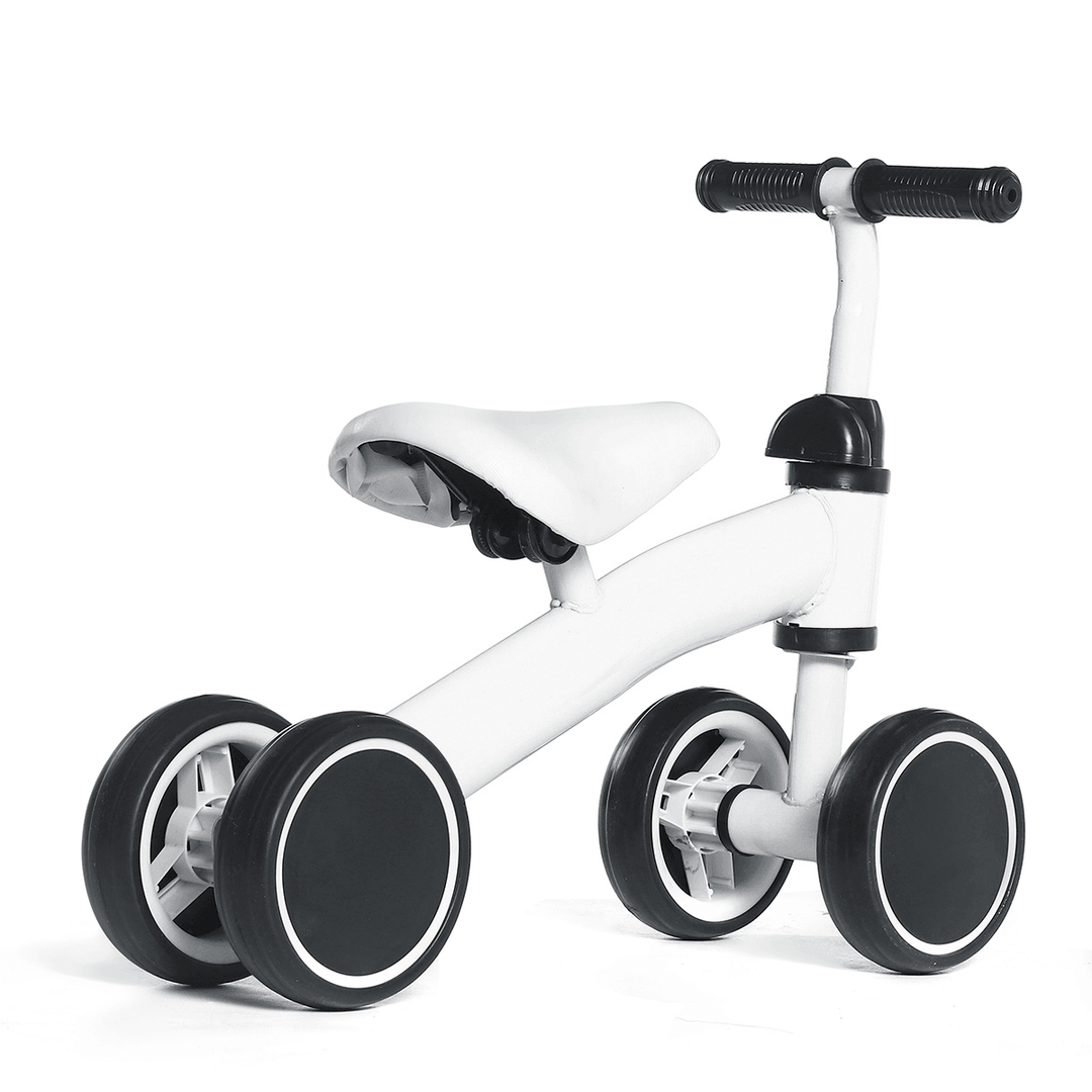 4 Wheel Toddler Kids' Tricycle Baby Kids Push Scooter Walker Bicycle for Balance Training for 18 Mouths to 2/3/4/5 Year Old Boys&Girls - MRSLM