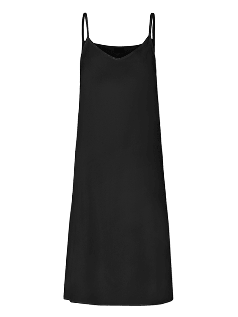 Women Spaghetti Strap Long Dress Summer Slip Dress - MRSLM