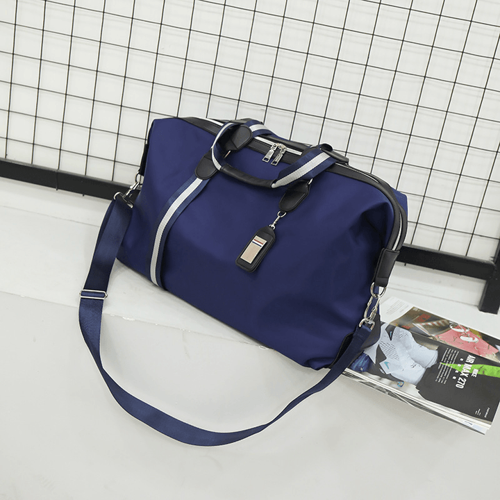 Portable Travel Bag Large Capacity Fitness Leisure Shoulder Bag Schoolbag for Student Men Lady - MRSLM