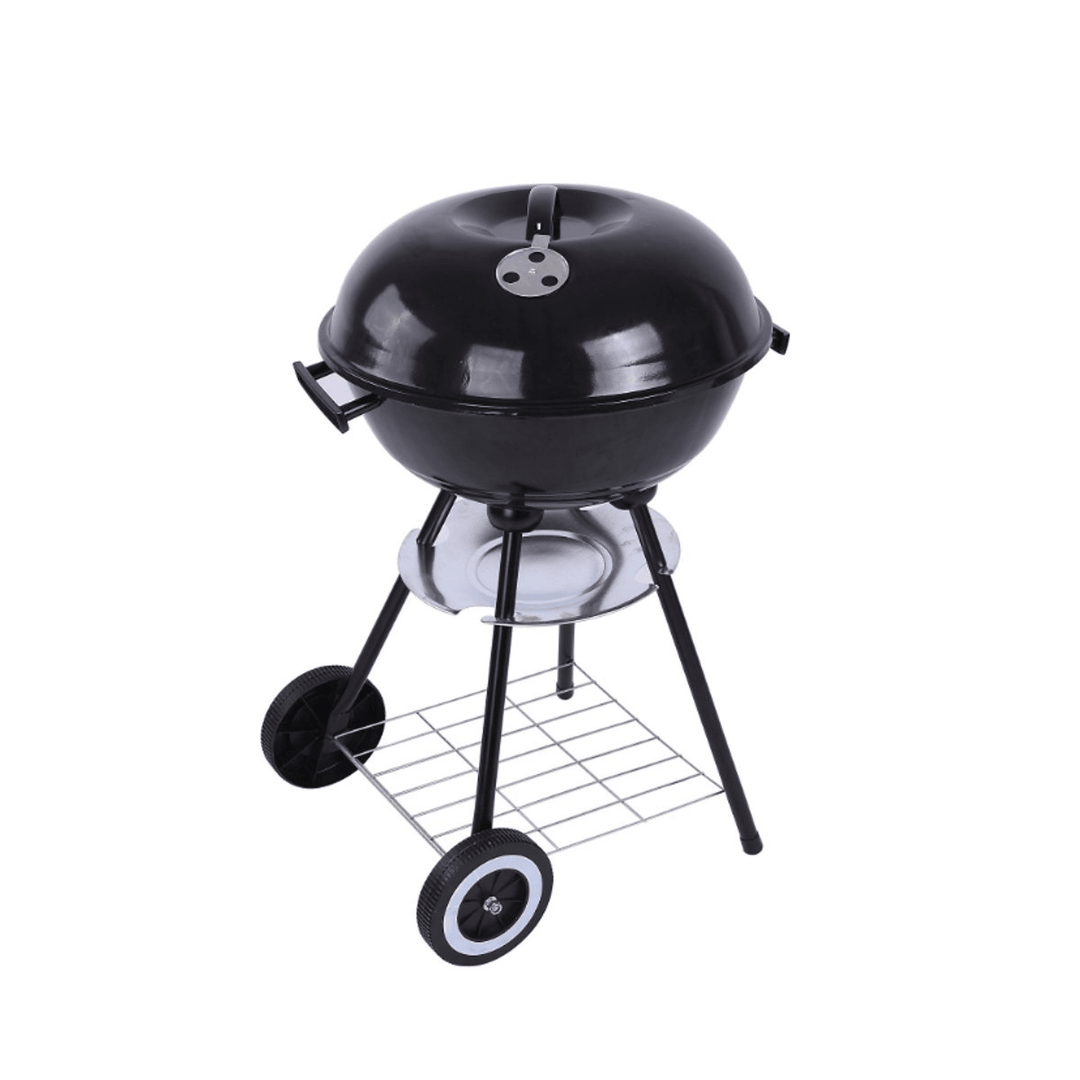 17'' Charcoal BBQ Grill Pit Outdoor Camping Cooker Bars Backyard Barbecue Tool - MRSLM