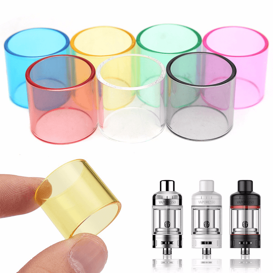 Replacement Transparent Clear Pyrex Glass Tube Sleeve for Vaporesso Target Pro Tank - MRSLM