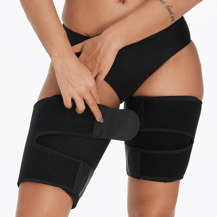 Adjustable Slimming Arm Thigh Trainer Leg Support Belt Strap Corset Body Shaper Sports Fitness - MRSLM