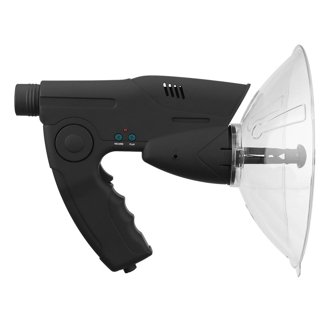 Parabolic Microphone Monocular X8 Ear Long Range Birds Listening Telescope 200M - MRSLM