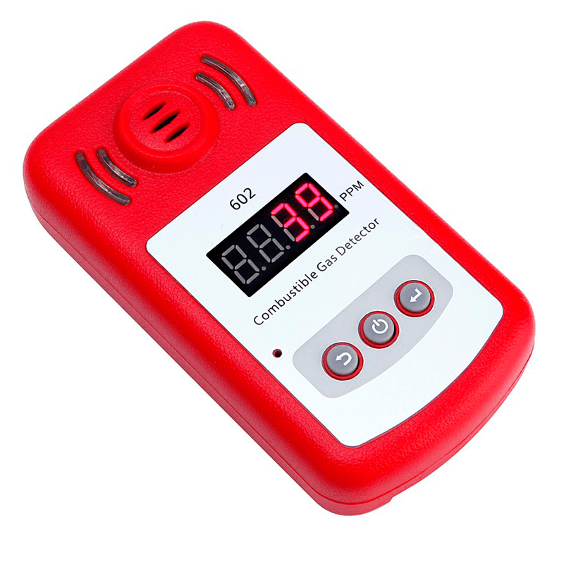 KXL-602 Portable Mini Combustible Gas Detector Analyzer Gas Leak Tester with Sound and Light Alarm - MRSLM