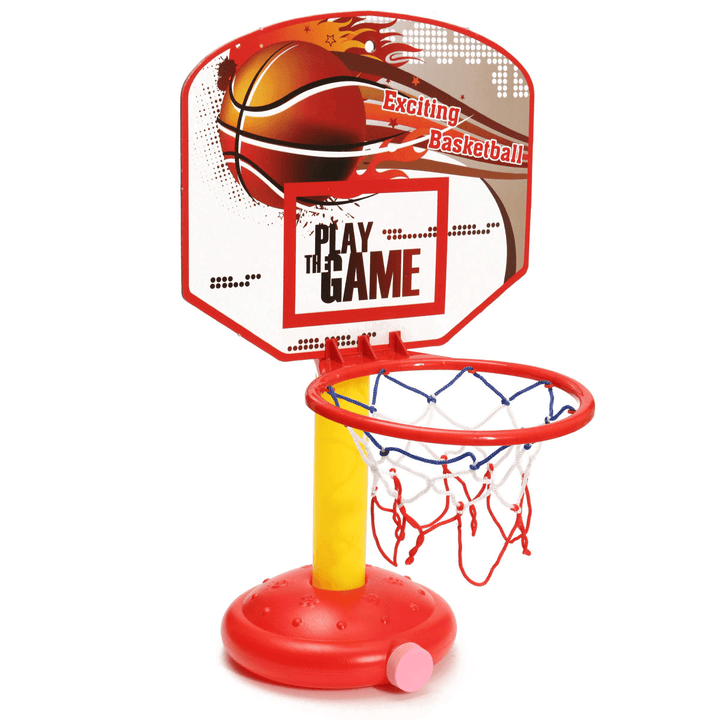 4-Gears Height Children 'S Outdoor / Indoor Liftable Basketball Stand Set with Basketball + Pump Home Fitness Kids Toys - MRSLM
