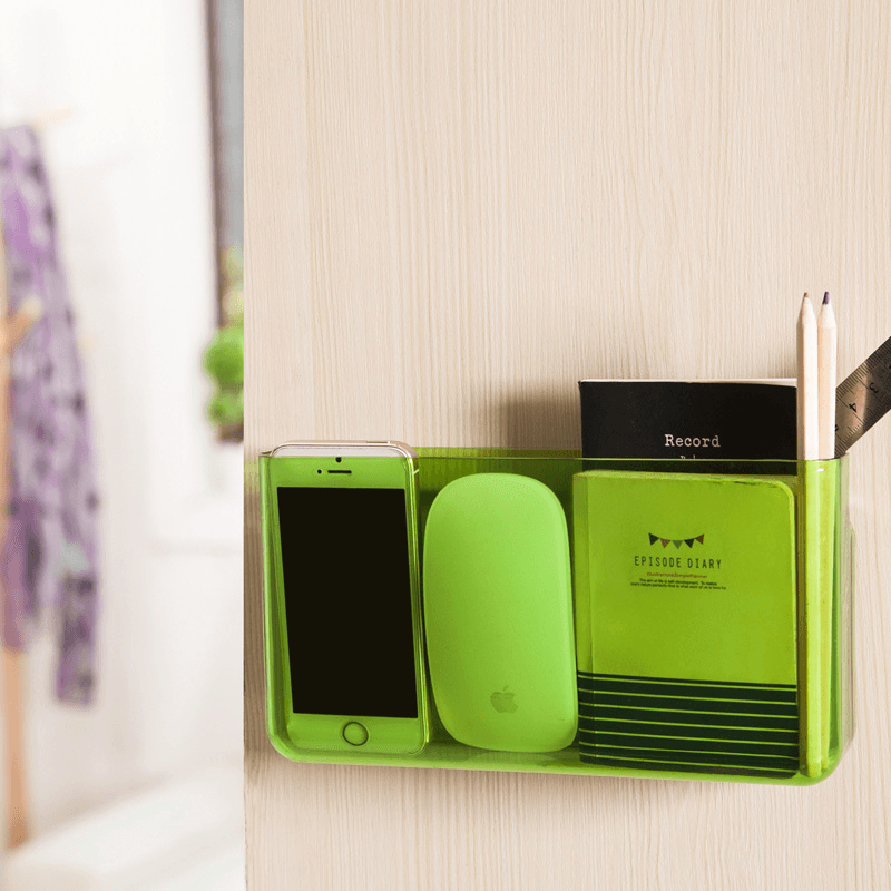 Honana BR-91 Wall Mount Smartphone Holder with 3M Tape Bathroom Wall Mount Shelf - MRSLM